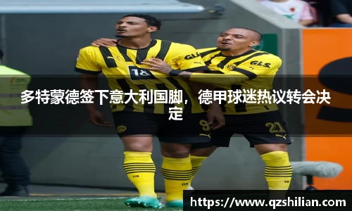 多特蒙德签下意大利国脚，德甲球迷热议转会决定