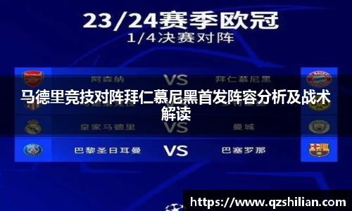马德里竞技对阵拜仁慕尼黑首发阵容分析及战术解读